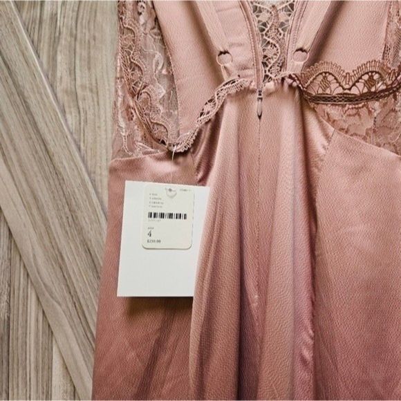 Free People Flutter Sillky Barbie Pink Maxi Dress - Picture 8 of 10